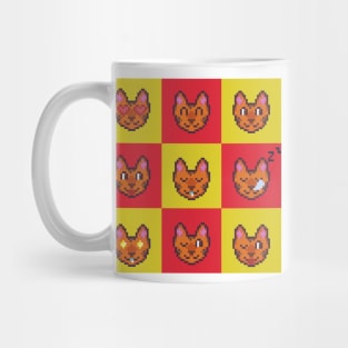 Cat Emotes Mug